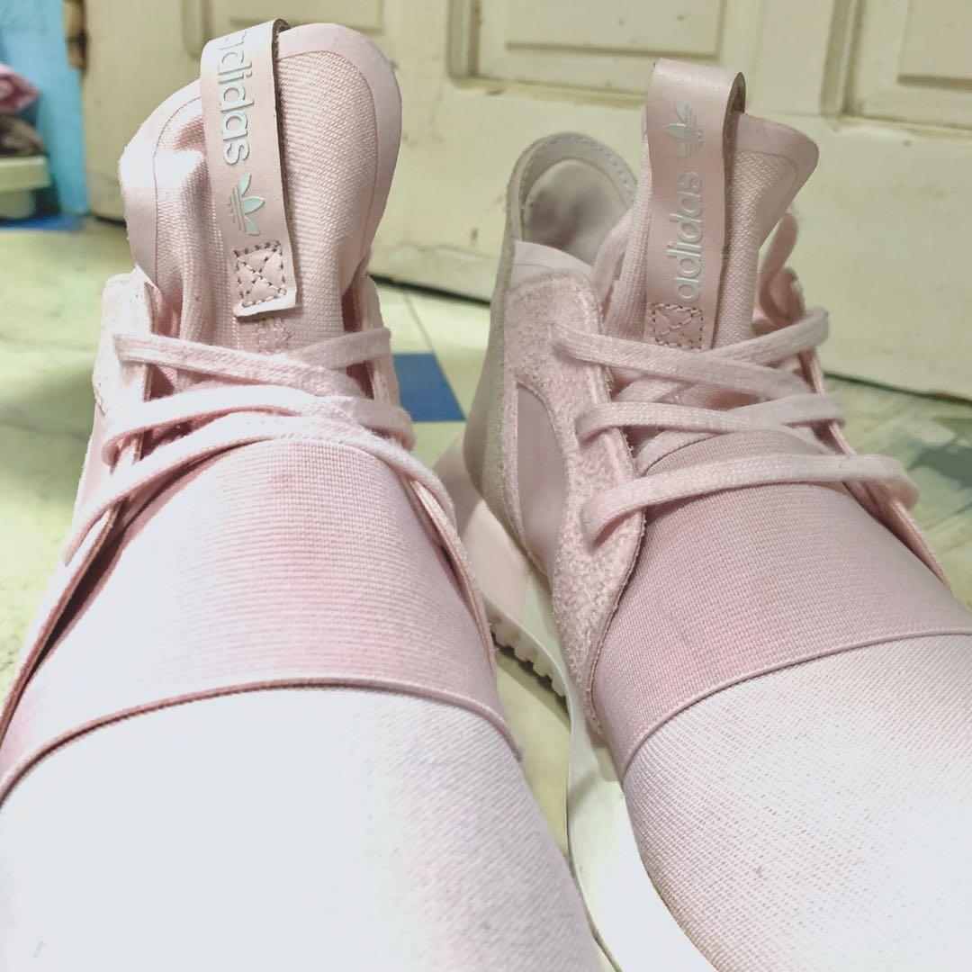 adidas tubular defiant halo pink