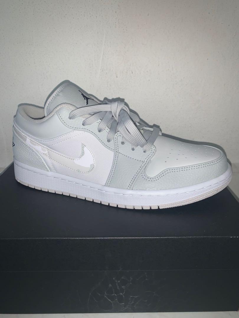 jd 1 low white camo