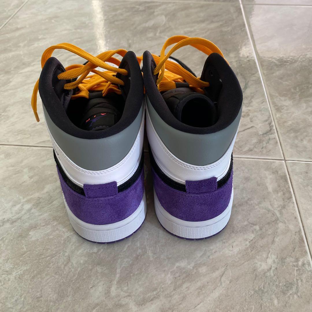air jordan 1 mid se purple suede