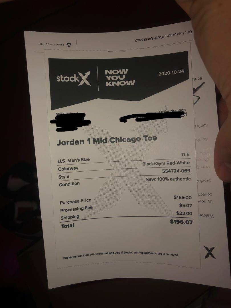 Air Jordan 1's Mid Chicago Toe US 11.5, Luxury, Sneakers \u0026 Footwear on  Carousell