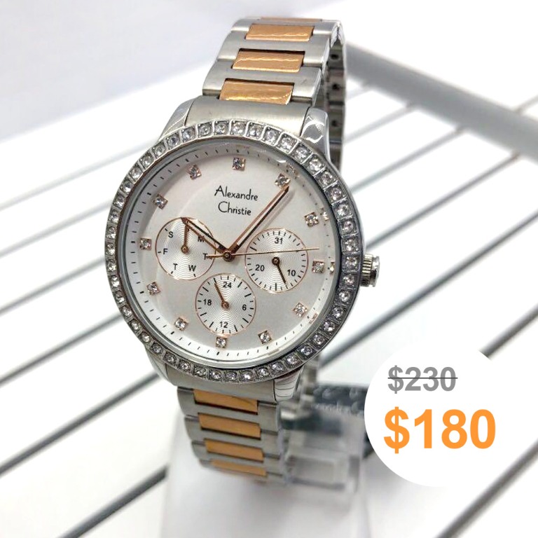 Alexandre christie ladies clearance watch