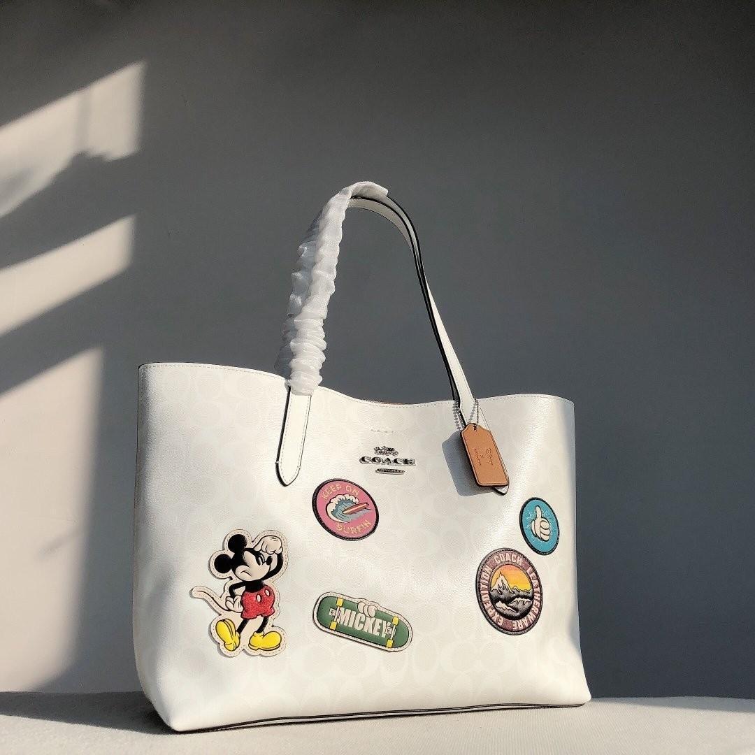 Coach mickey on sale tote