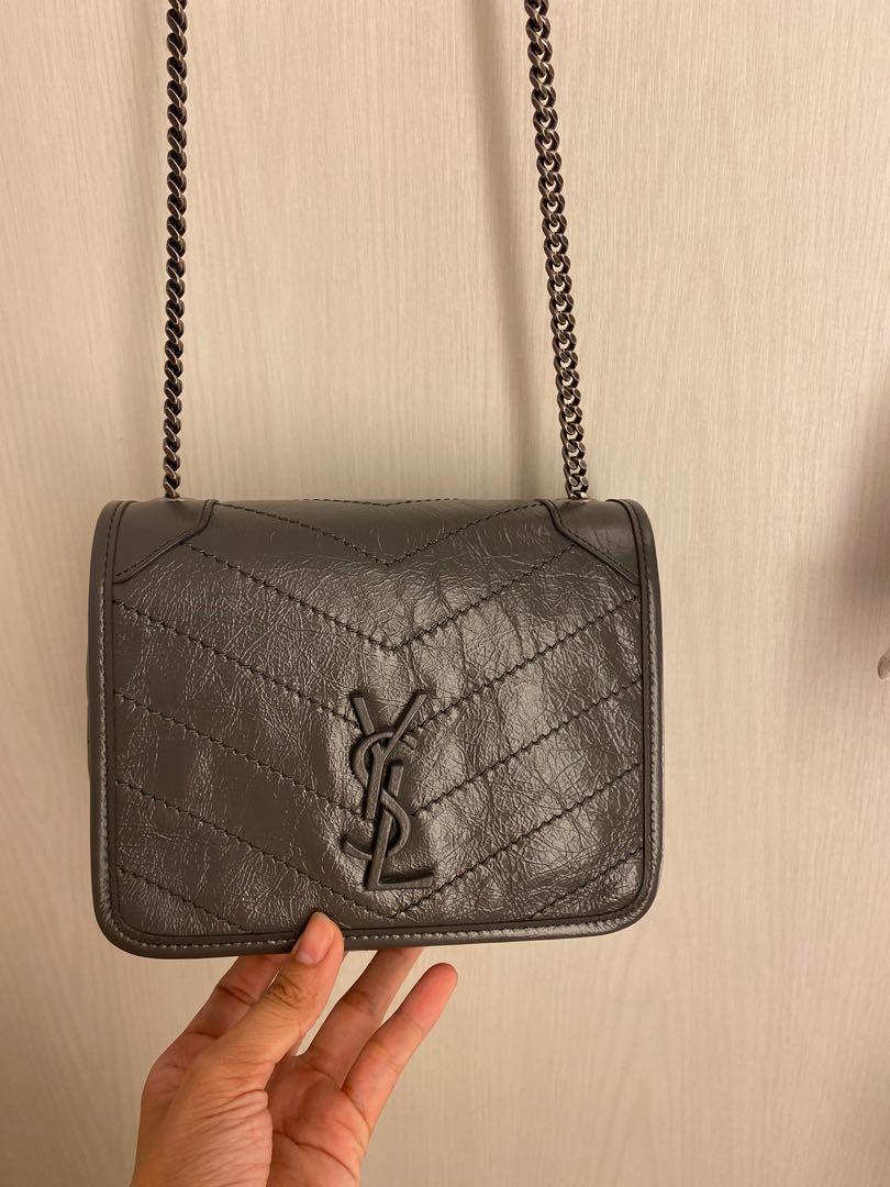 Saint Laurent Mini Niki Leather Handbag