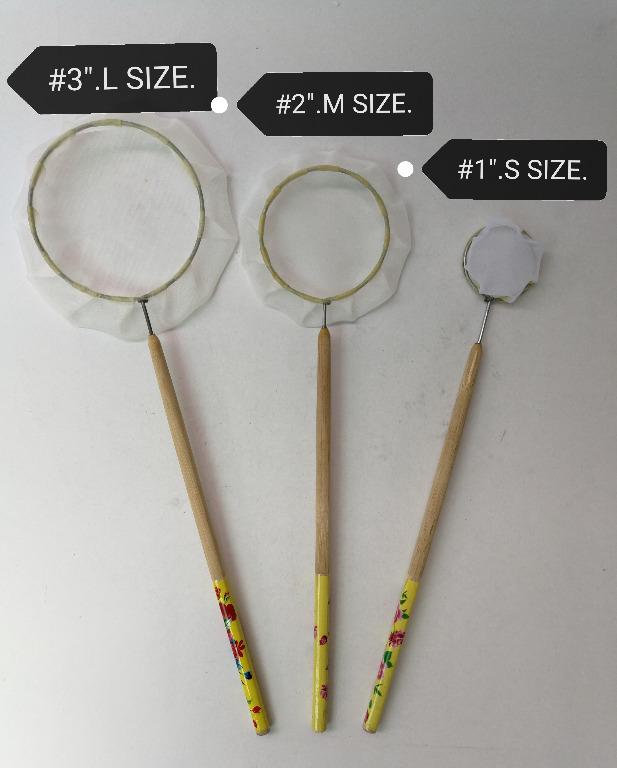 Betta Small Fish Net Wood Handle Aquarium