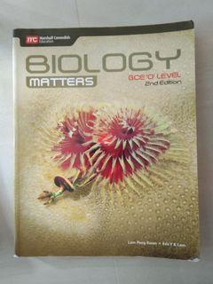 biology matters textbook