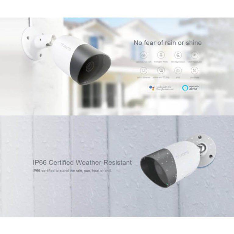 Blurams S21 Outdoor Pro Security 1080P Security Camera, Furniture