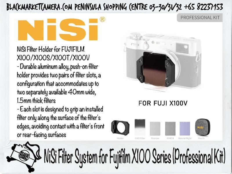 [BMC] NiSi Filter System for Fujifilm X100/X100S/X100T/X100V Sony RX100