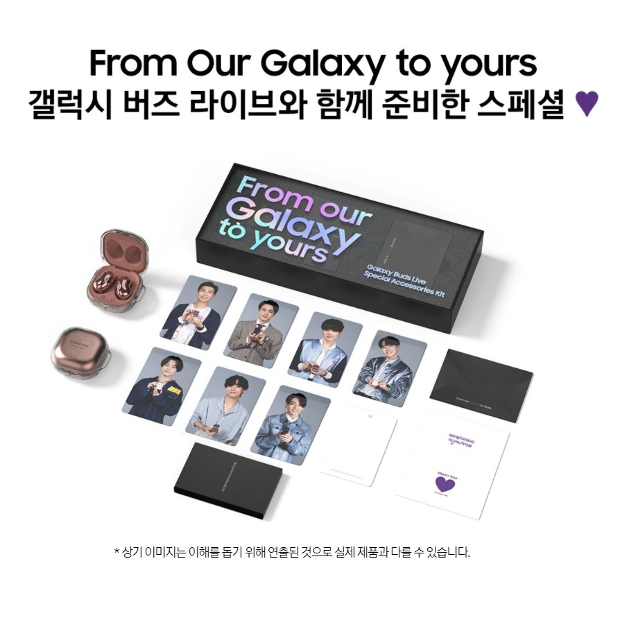 BTS X SAMSUNG GALAXY BUDS LIVE [PREORDER FAST ETA], Hobbies & Toys
