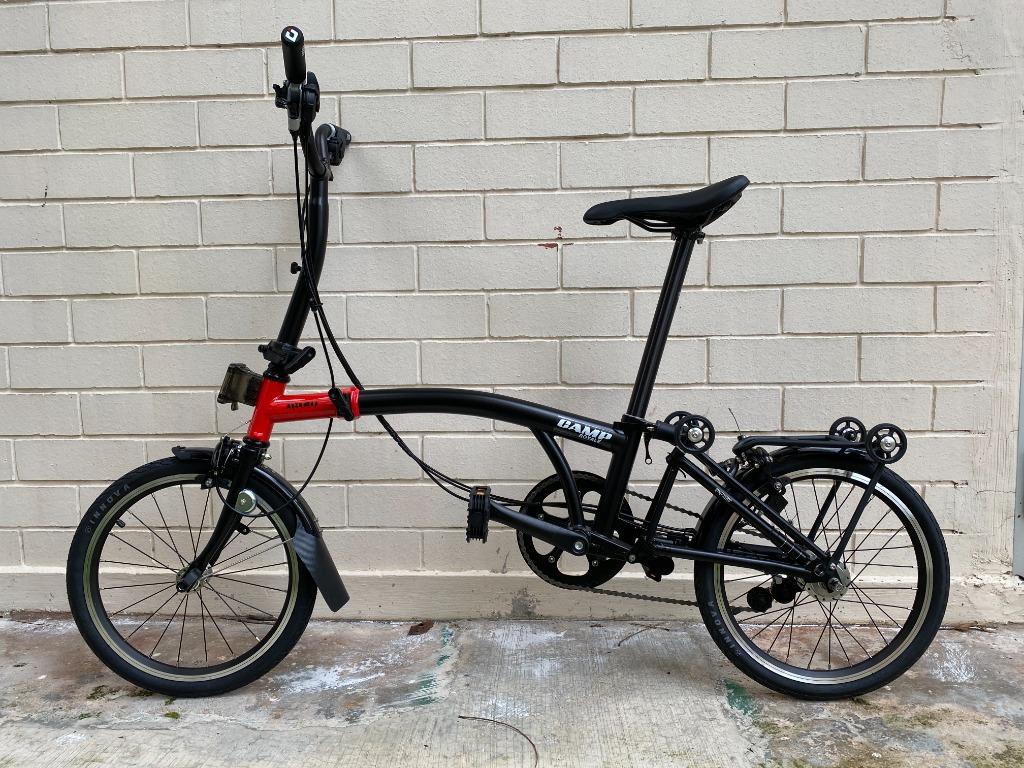 camp royale folding bike