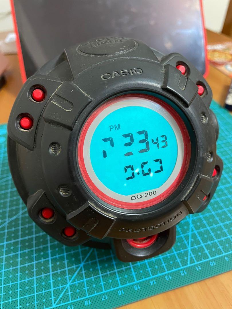 Casio G-Shock GQ-200 Clock, 名牌, 飾物及配件- Carousell