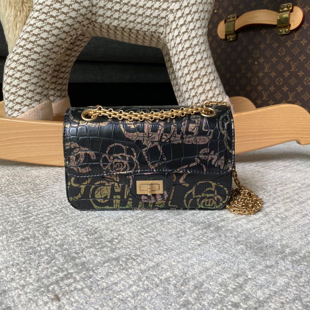 Chanel 255 Mini Reissue Graffiti Luxury Bags Wallets on Carousell