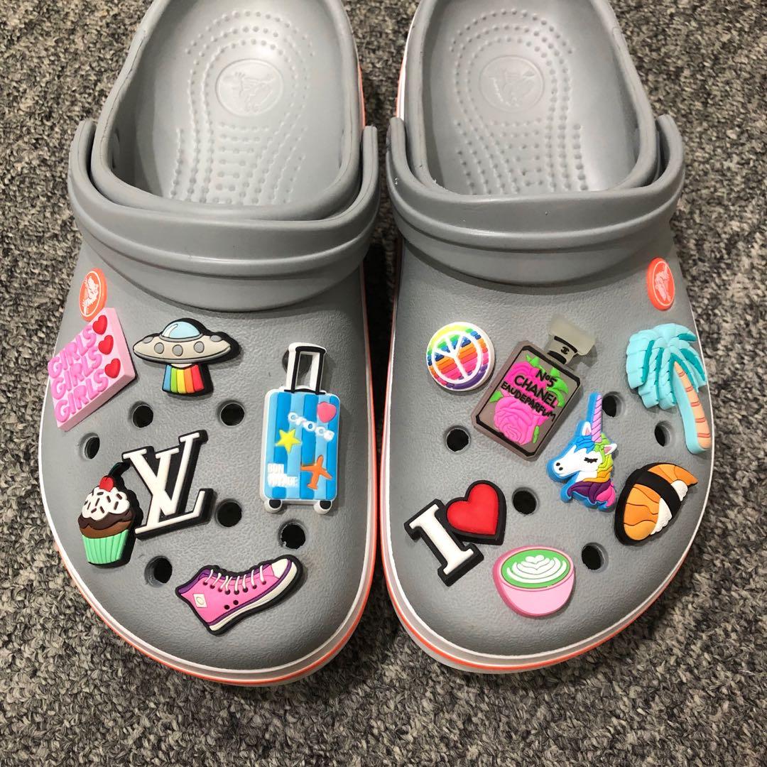 Crocs new arrivals jibbitz chanel