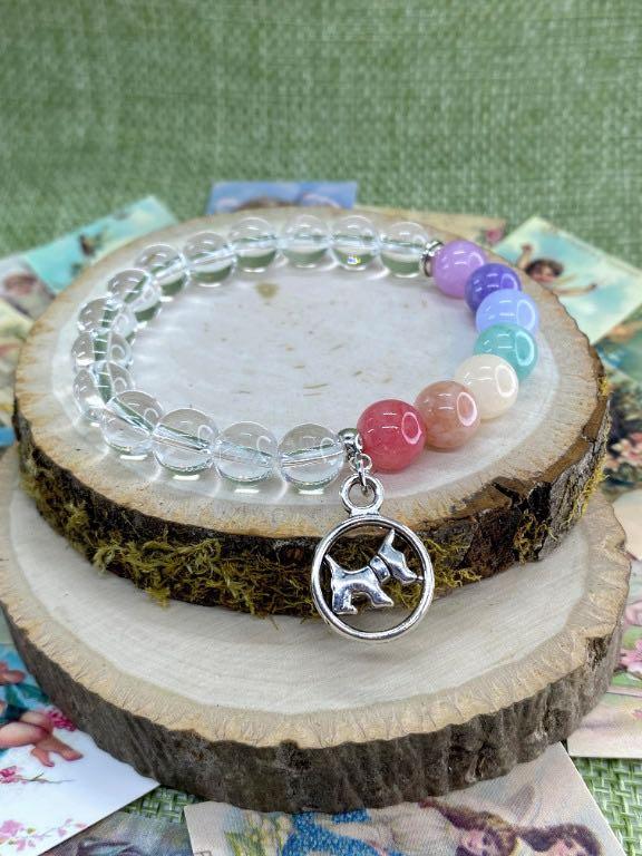 Rainbow chakra hotsell bracelet