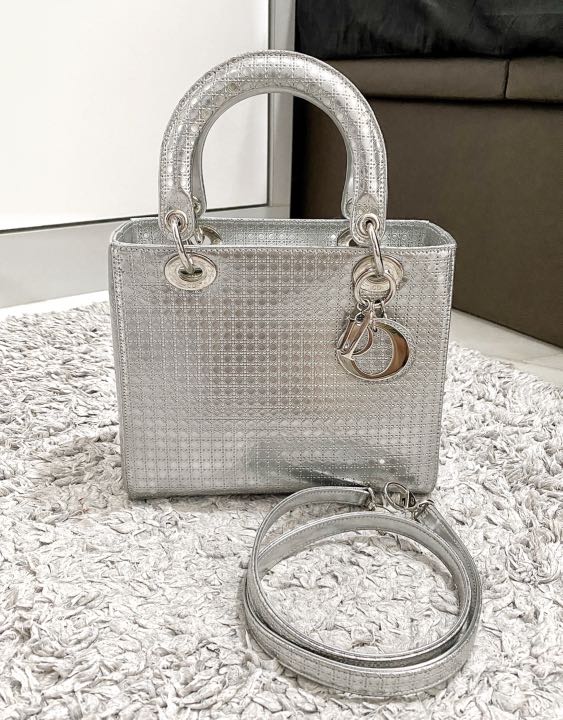 Dior store lady silver
