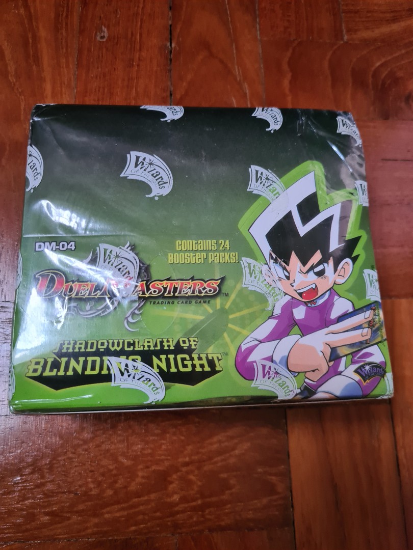 Duel masters DM 04 booster box old new stock reprint English edition.