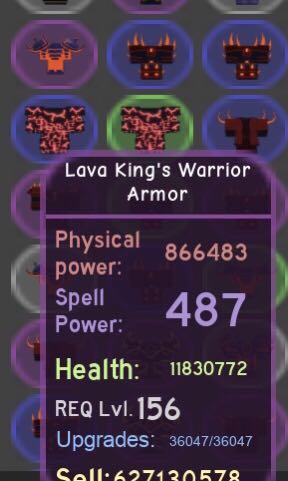 Dungeon Quest Legend Lava King Roblox Robux Video Gaming Gaming Accessories Game Gift Cards Accounts On Carousell - roblox dungeon quest armor