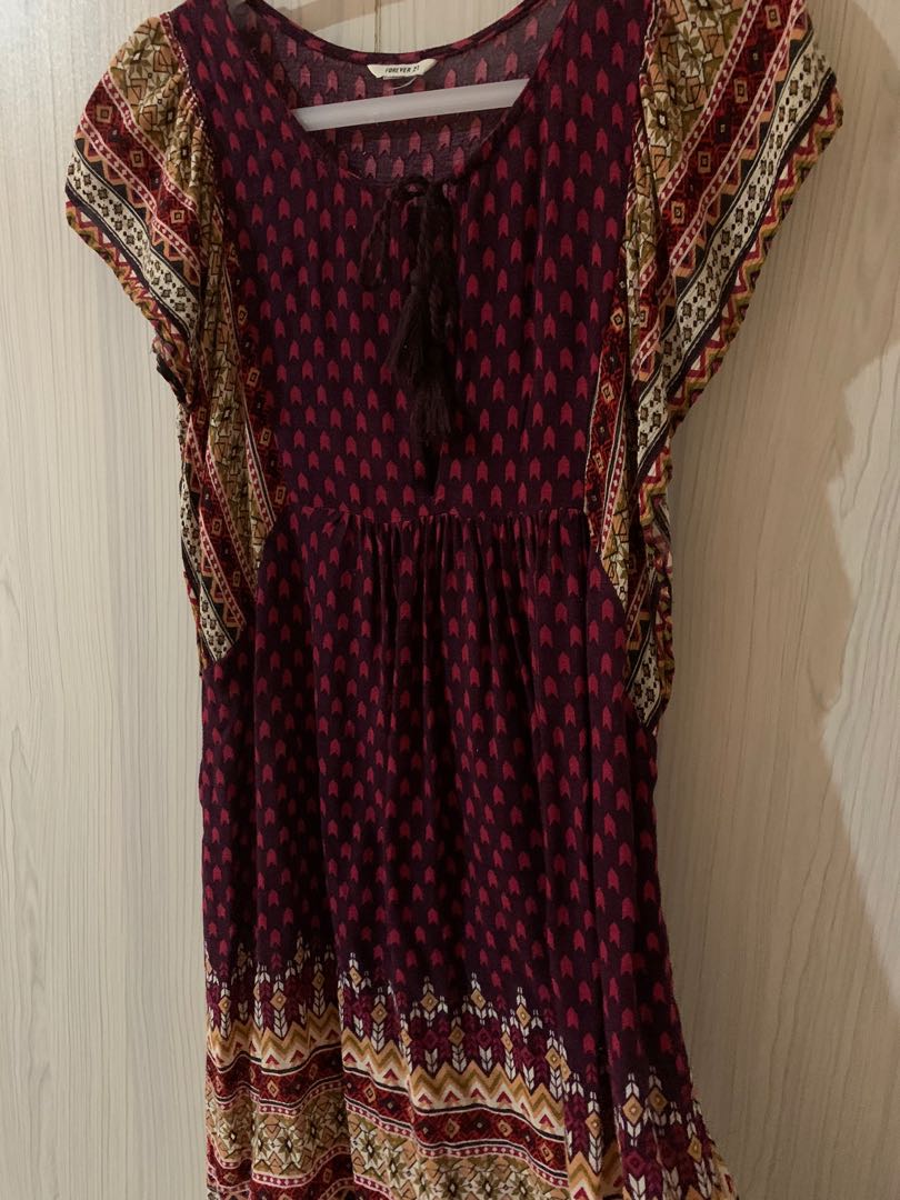 Boho dresses forever 21 clearance