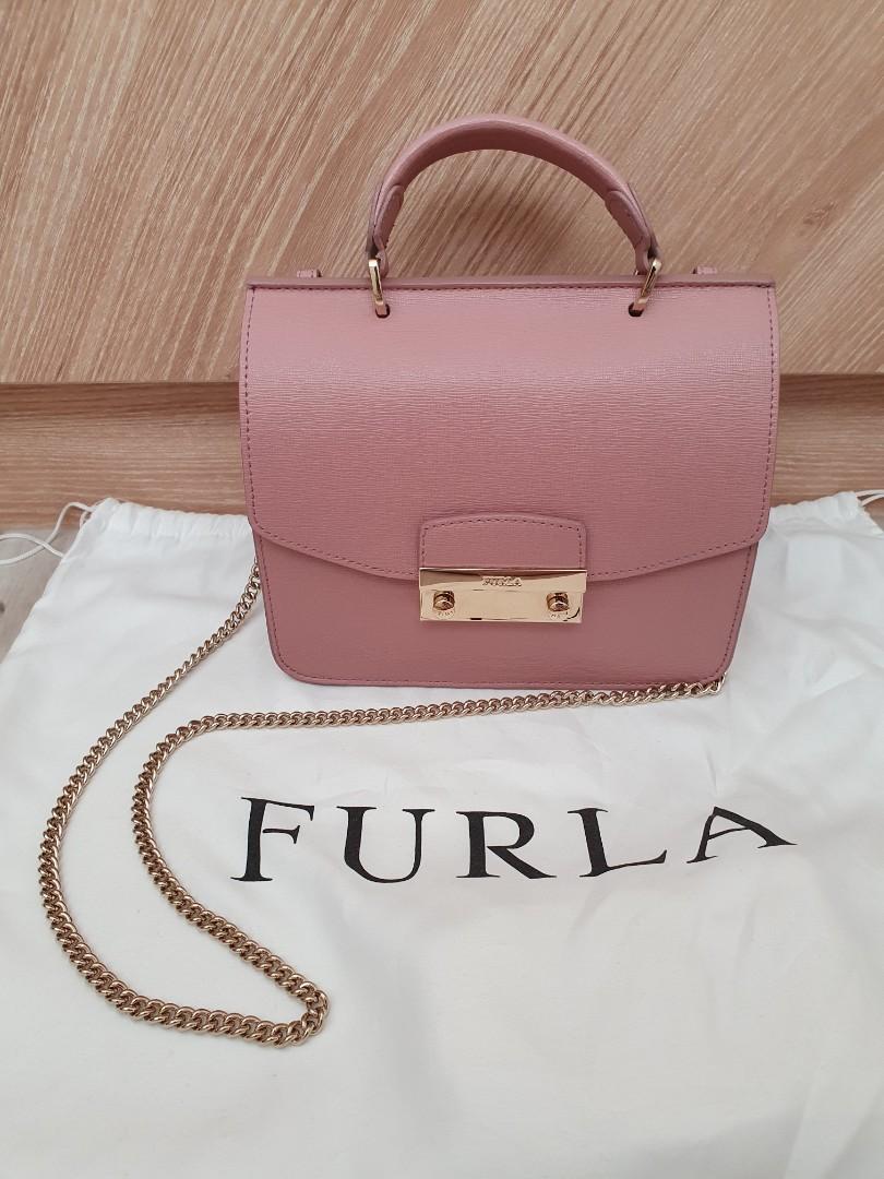 Furla julia deals top handle mini