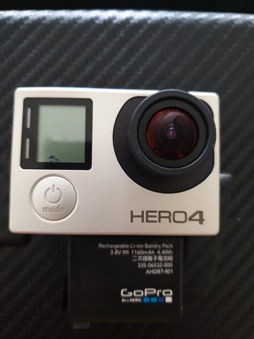Gopro Hero 4 Silver With Gimbal Photography Cameras Others On Carousell