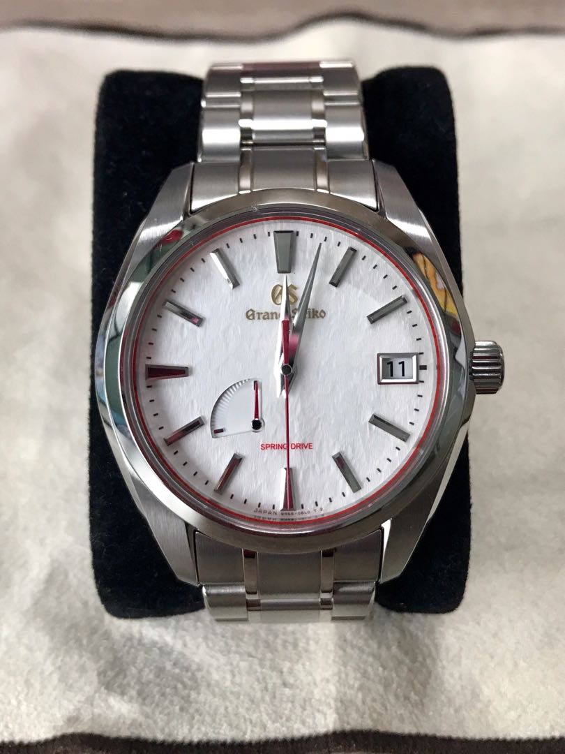 Grand Seiko SBGA421 Red Snowflake (LNIB), Luxury, Watches on Carousell