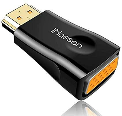Hdmi To Vga Inassen Mini Gold Plated Hdmi To Vga Adapter Male To Female 1080p Cable For Computer Desktop Laptop Pc Monitor Projector Chromebook Hdtv Raspberry Pi Roku Xbox And More Black Electronics Computer If your projector and chromebook do not share a common resolution you may notice that your screen shrinks or displays black borders. carousell