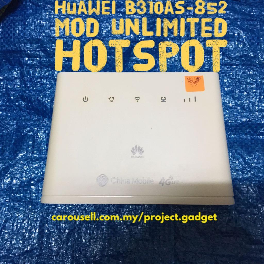 Huawei B310as 852 B310 Modem Mod Unlimited Hotspot Tethering Router 4g Lte Computers And Tech 9476