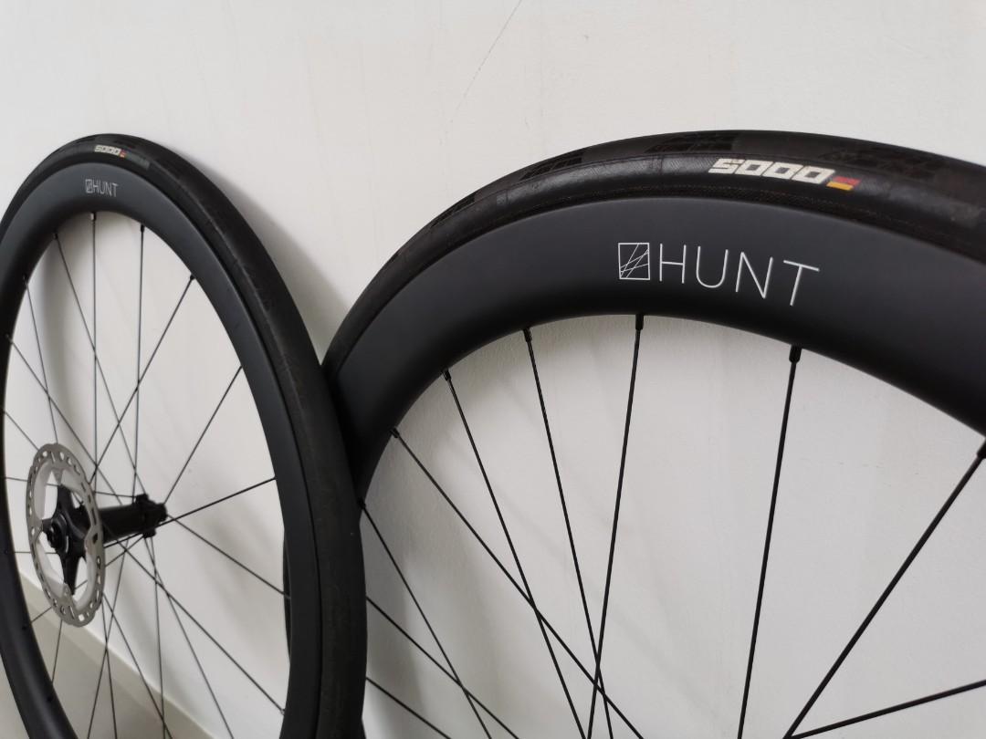 hunt 700c disc wheelset