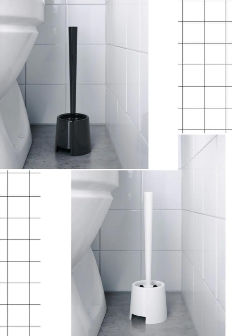Ikea BOLMEN Toilet Brush (Category: Home Improvement Tools & Accessories) located in Pasig City. Submitted by click_nshop (Listing ID 1052405190, Image 1). Description: Height: 36.5 cm A toilet brush with a simple design in durable and hardwearing plastic that effectively keeps the toilet clean. Materials: Toilet brush: Polypropylene plastic (min. 20% recycled) Metal parts: Steel.