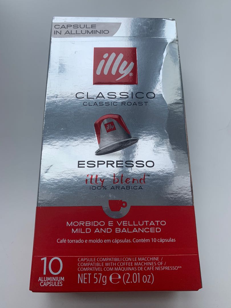 illy Classic Espresso Capsules 10 pack, Food & Drinks, Beverages on  Carousell