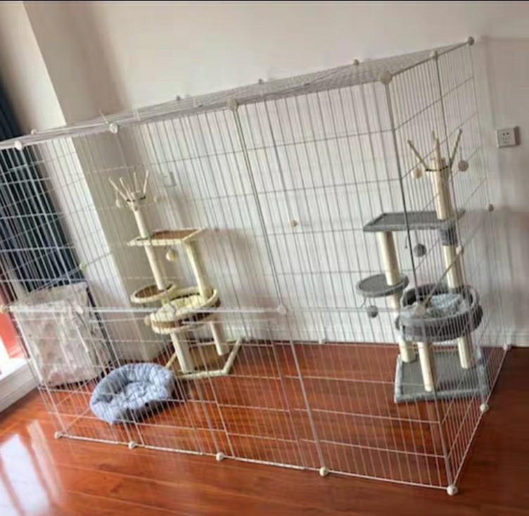 ‼️INSTOCK‼️Pet playpen Cat cage dog fence rabbit cage, Pet Supplies