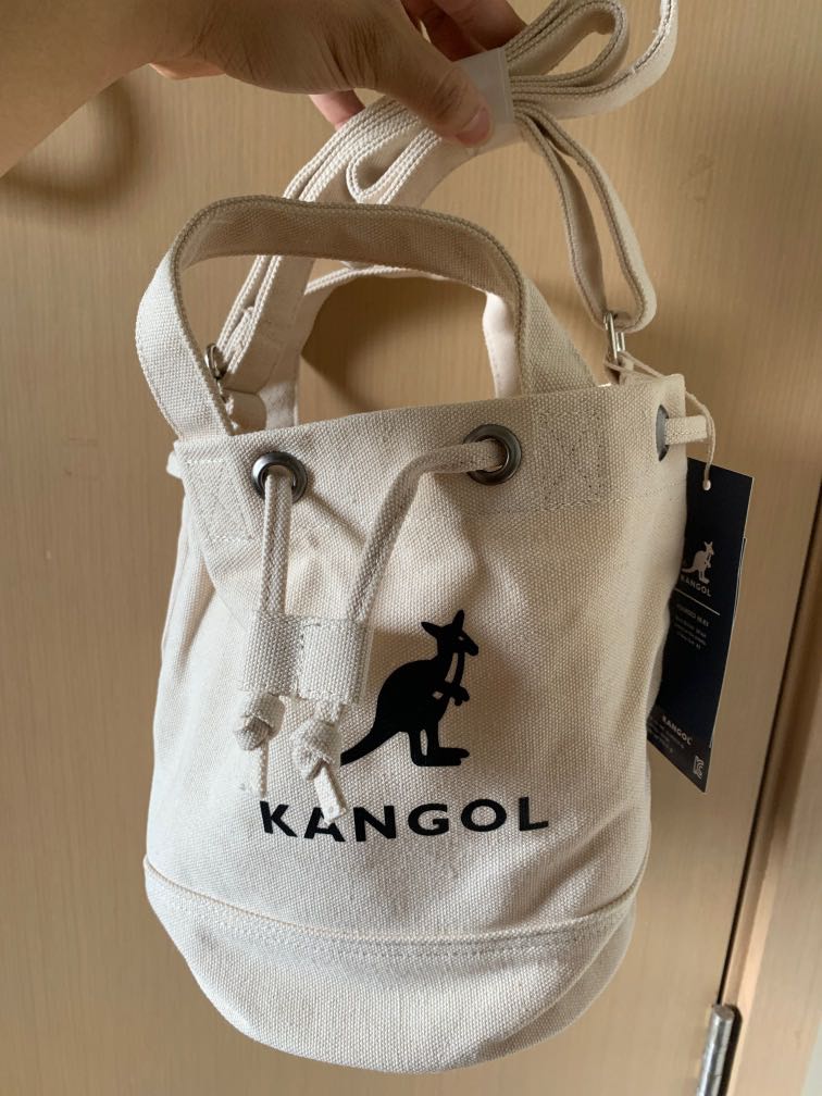 Kangol alice canvas bucket bag clearance