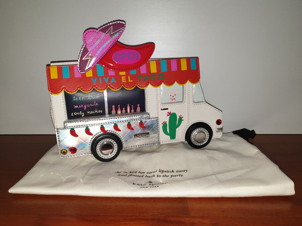 Kate Spade Vintage Haute Stuff Taco Truck Crossbody Bag Clutch