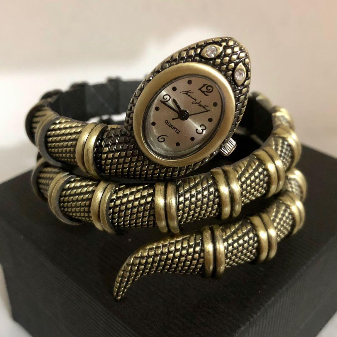Kenneth jay lane snake watch discount