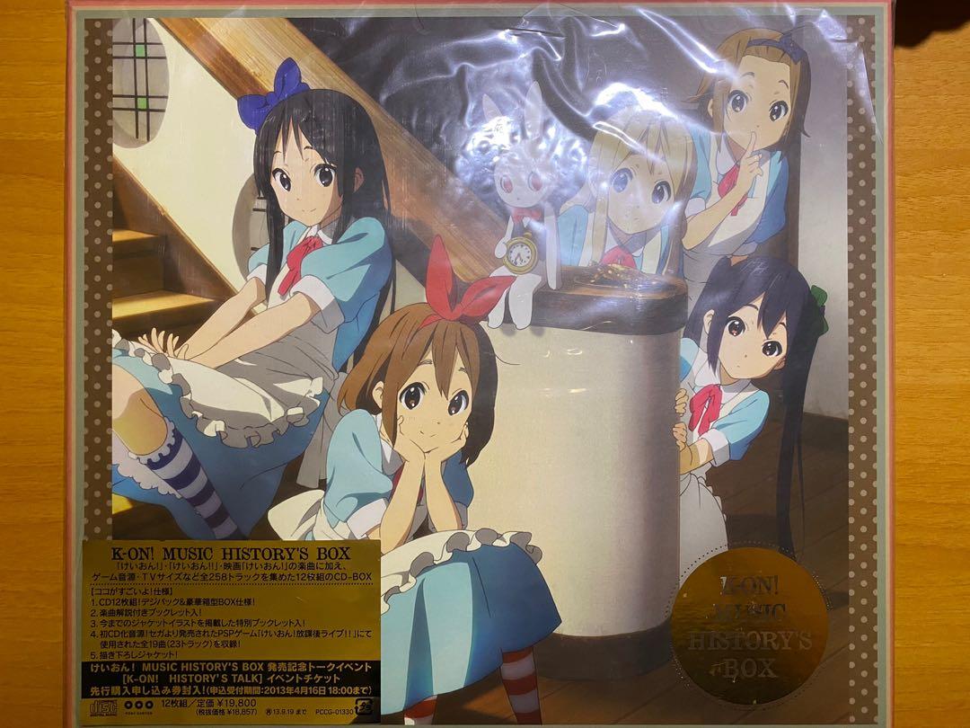 K-ON!MUSIC HISTORY'S BOX けいおん! けいおん K-ON!MUSIC HISTORY'S