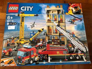 Lego City Fire Downtown Toys Games Carousell Singapore