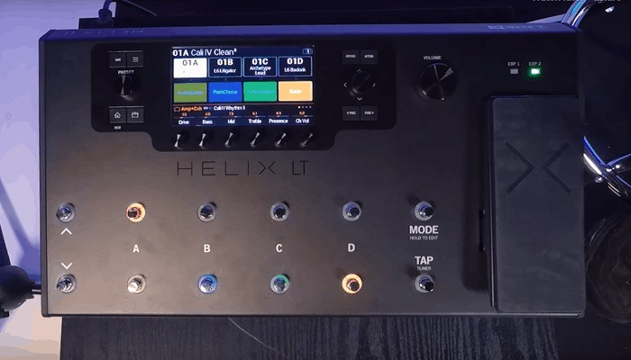 Multi Effect Line 6 Helix LT Used Hobbies Toys Music Media