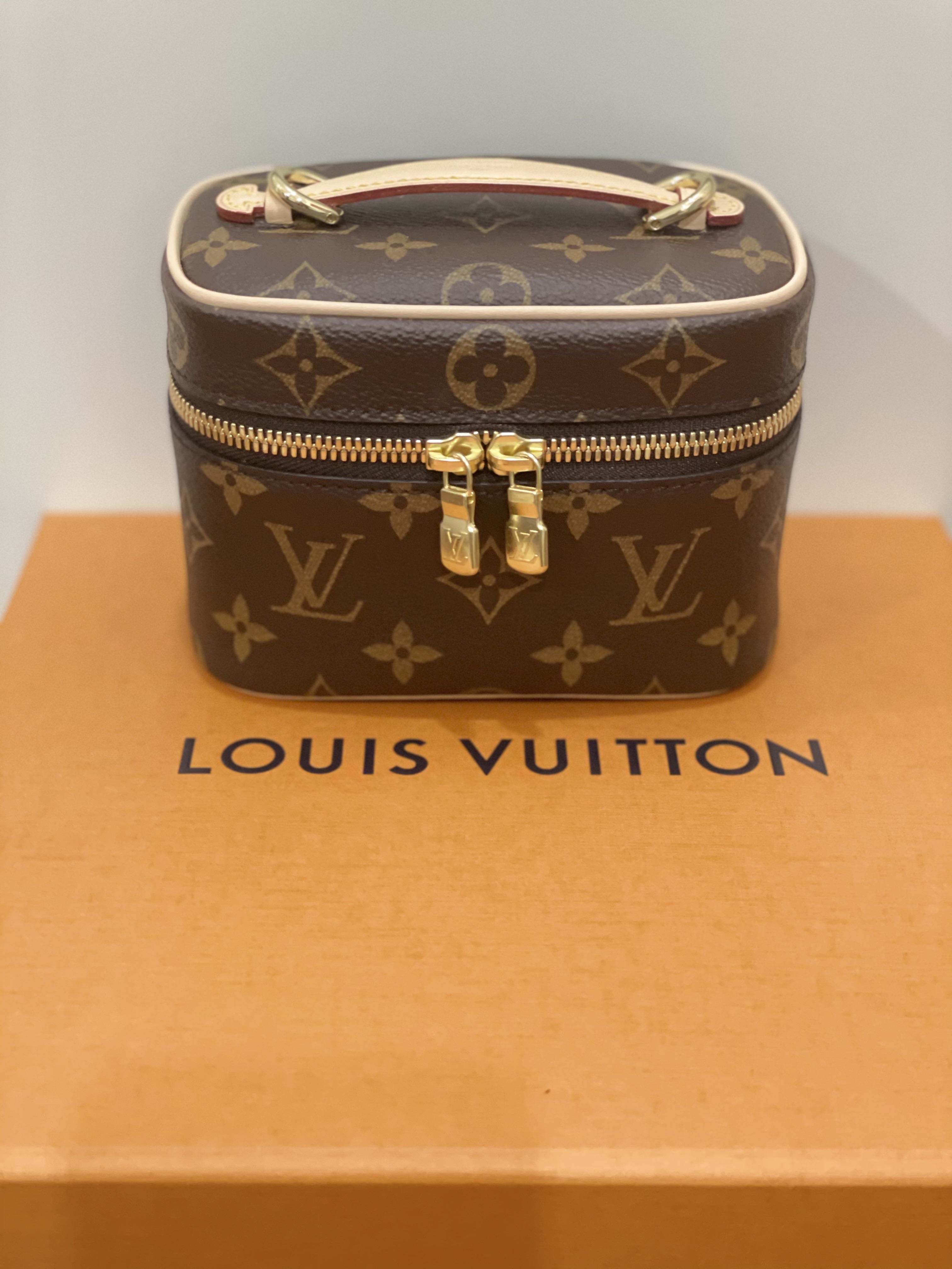 Túi Louis Vuitton LV Nice Nano Toiletry Pouch Monogram  Nice Bag