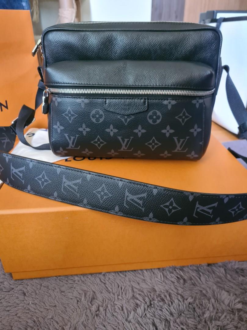 Louis Vuitton Monogram Taigarama Outdoor Messenger Bag Coated Canvas B ...