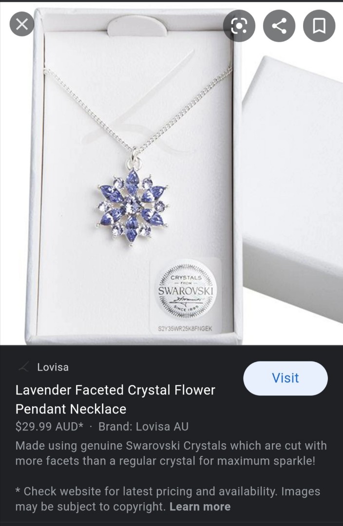 Swarovski lovisa 2025