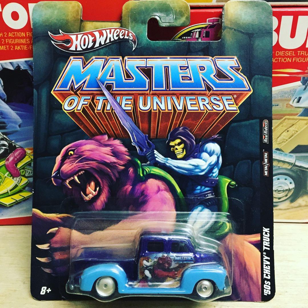 MASTERS OF THE UNIVERSE HOT WHEELS 50 s CHEVY TRUCK Hobbies