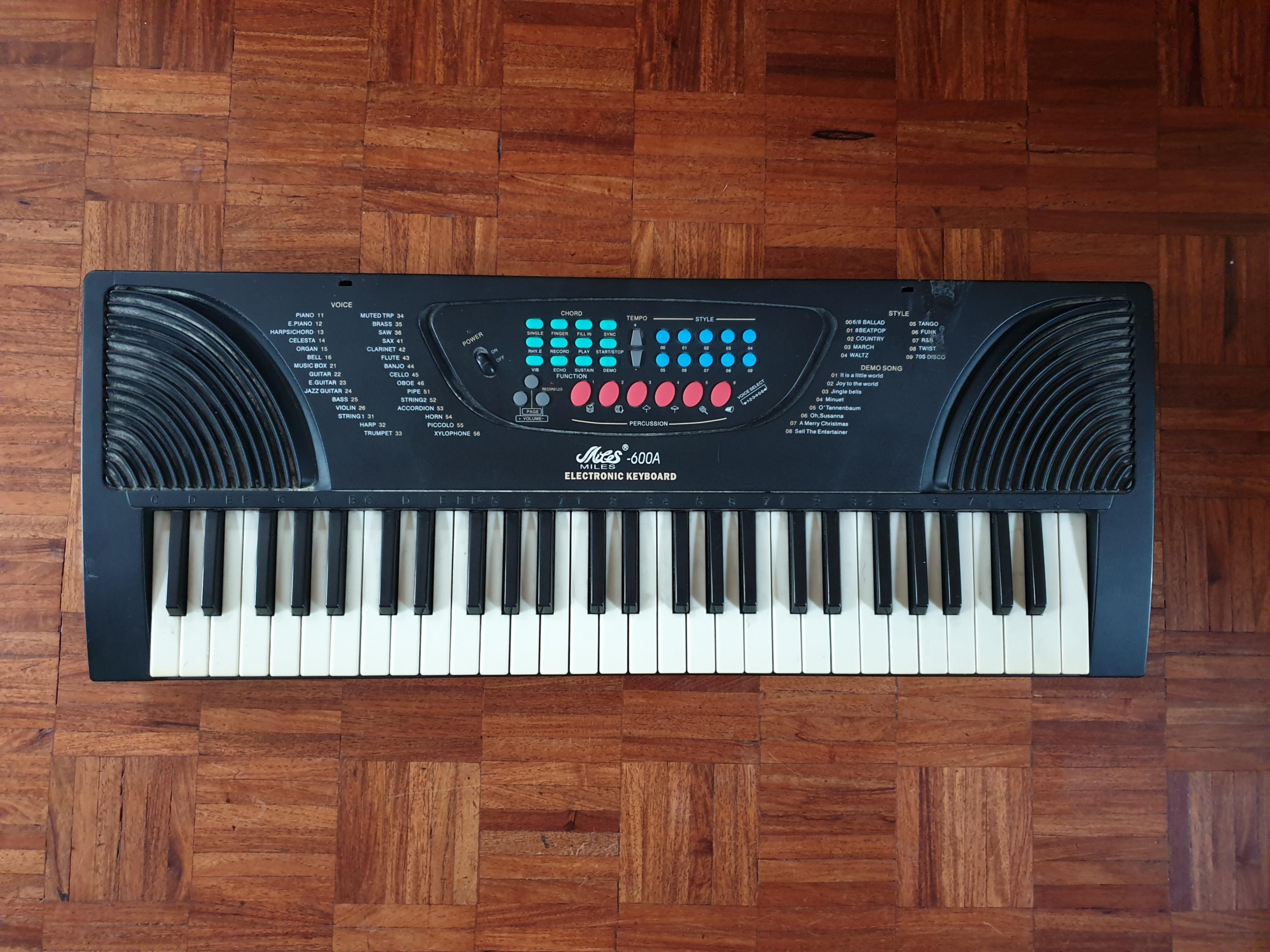 Miles 600a electronic keyboard price online