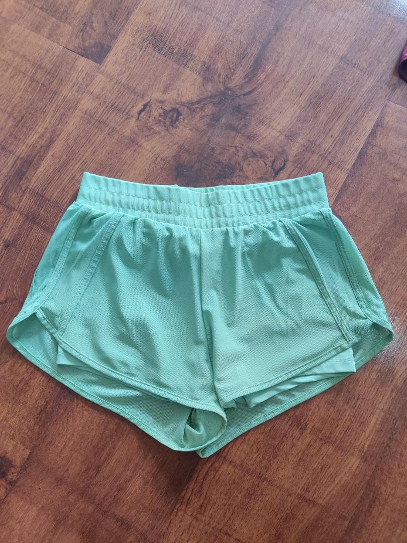 mint green cycling shorts