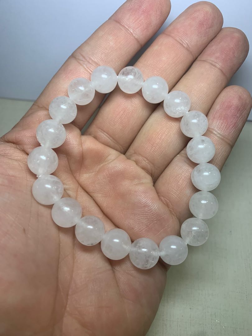 Natural White Phantom Quartz Eliminate Nightmares for kids