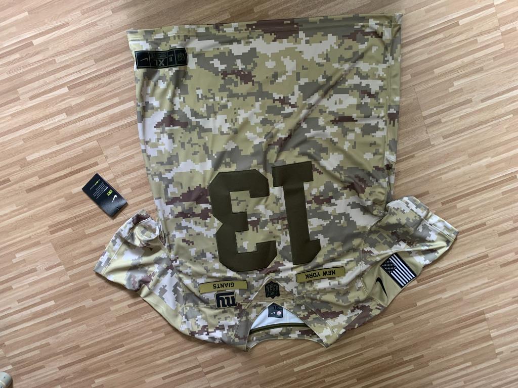 Odell beckham jr camo jersey sale