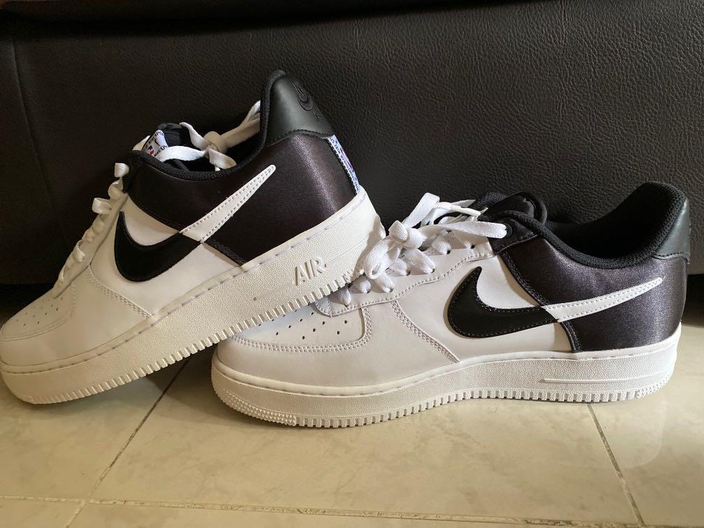 AIR FORCE 1 07 LV8-WHITE/OBSIDIAN-WHITE-BLACK