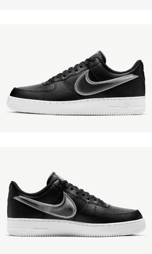 Nike air force 1 oversized swoosh Men s Fashion Footwear