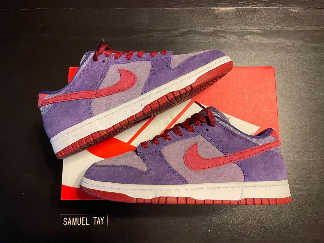Nike dunk hotsell low plum stock