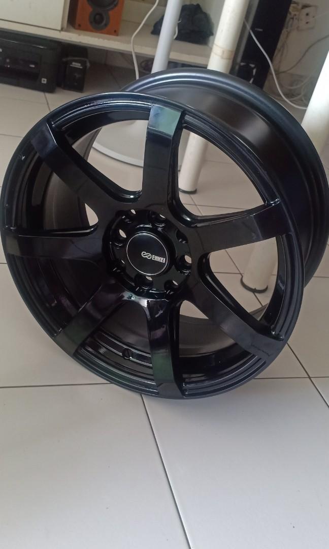 Open for swap, rim Enkei PF07 15x7.7jj PCD 4x100/114 ET35, Auto 