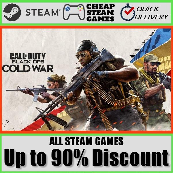 Pc Game Call Of Duty Black Ops Cold War Cod Bo Cw Sale Toys Games Video Gaming Video Games On Carousell