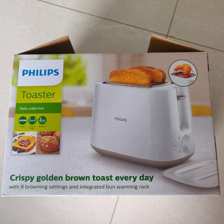 Philips Toaster HD2582/01 (with warranty), TV & Home Appliances